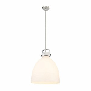 Newton Bell - 1 Light Stem Hung Pendant In Industrial Style-21.63 Inches Tall and 16 Inches Wide - 1 of 1