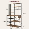 7-Tier Kitchen Shelving Unit with Drawers - 90cm Wide Worktop, 150kg Capacity, MDF & Steel Storage Organizer, Mobile Kitchen Island - 2 of 4
