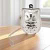 Unique Bargains Tea Infuser Tea Egg Design Infuser Traditional Style Hand Wash Stainless Steel Silver Tone 1Pcs - 2 of 4