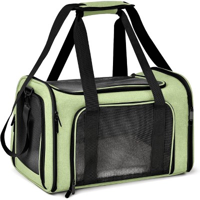 Cat Carriers Dog Carrier Pet Carrier For Small / Medium Cats Dogs Puppies (Up To 15lbs), TSA Airline Approved Small Dog Carrier Soft Sided