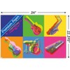 Trends International Jazz - Pop Art Instruments Unframed Wall Poster Prints - 3 of 4