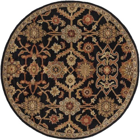 Mark & Day Nijstad 6' Round Tufted Indoor Area Rugs Black : Target