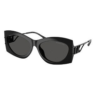 Michael Kors NAVARRA MK 2235U 300587 Womens Irregular Sunglasses Black 57mm - 1 of 3