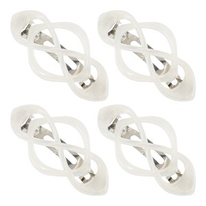 Unique Bargains Women's Classic Grace 3.19"x1.65"x0.98" 4 Pcs - 1 of 3