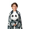 Disney The Nightmare Before Christmas Swirly Nightmare Silk Touch Throw Blanket 50X60 inches and Hugger Set 11 Inches - image 2 of 4