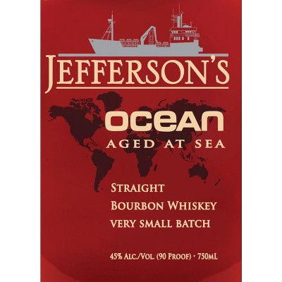 Jefferson's Ocean Aged at Sea Bourbon Whiskey - 750ml Bottle