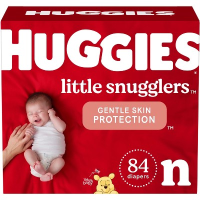 Image of Huggies Little Snugglers Diapers Super Pack - Size Newborn (84ct)