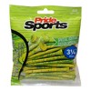 PrideSports 3-1/4" Special Edition Wood Golf Tee - 45pk Yellow/Green - 2 of 3