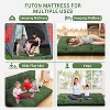 Floor Mattress Japanese Futon Mattress Sleeping Pad Roll Up Sleeping Mattress Portable for Guest Room RV Travel - 2 of 4