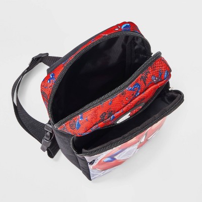 Boys' Spider-Man Gaming Sling Pack Pouch - Red - image 3