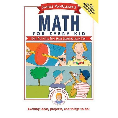 Janice Vancleave's Math for Every Kid - (Science for Every Kid) by  Janice VanCleave (Paperback)