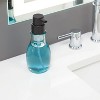 LunaLulinlk Recycled Glass Foaming Soap Pump, Clear/ Black - 3 of 4