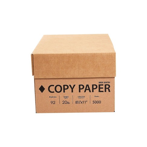 3 Reams Pack 513099-3 Ream Multipack 96 Brightness 20 lb 8.5 x 11 Staples Multipurpose Copy/Fax/Laser/Inkjet Printer Paper 1500 Total Sheets Letter Size