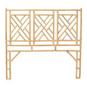 bali & pari Karavo Rattan Queen Size Standalone Headboard - 1 of 4