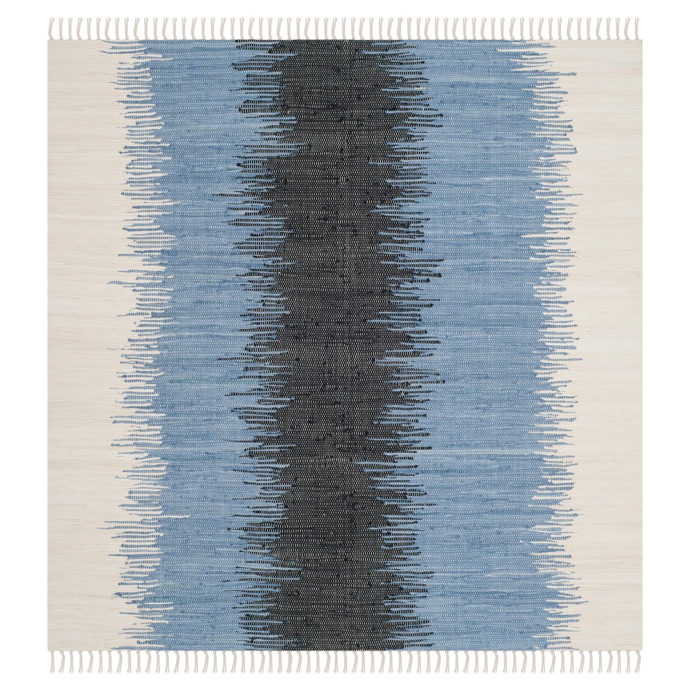Coletta Flatweave Area Rug - Gray / Black (4' X 4') - Safavieh