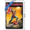 Trends International Iron Maiden - Piece Of Mind Flag Framed Wall Poster Prints - 3 of 4