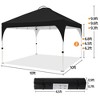 Yaheetech Pop Up Canopy with Roller Bag and Sandbags - 3 of 4