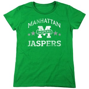 Women's Manhattan College Jaspers T-Shirt - 1 of 4