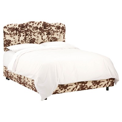 Twin Seville Patterned Bed Udder Madness Milk - Skyline Furniture