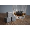 LORD'S ROCKS Whiskey Stones – 9 Unique Granite Ice Stones, Wood Box, and Velvet Pouch - 3 of 4