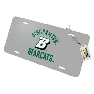 Binghamton Bearcats Novelty Metal Vanity Tag License Plate - 1 of 4