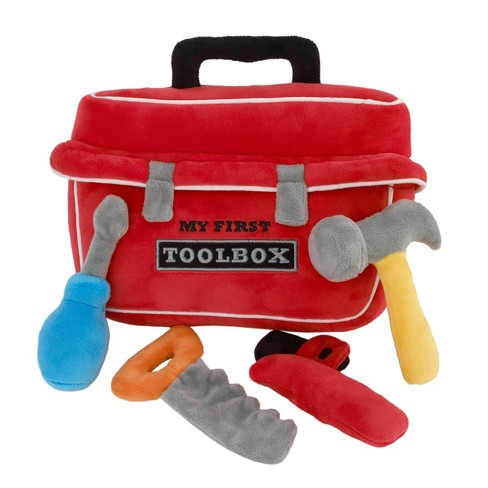 Toolbox with Toolset 5 PC Stanley Jr. - RED TOOL BOX