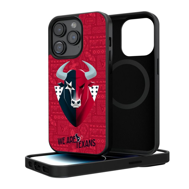 Keyscaper Houston Texans 2024 Illustrated Limited Edition Magnetic Phone Case, 1 of 8