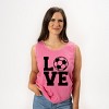Simply Sage Market Love Soccer Garment Dyed Tank - 2 of 3