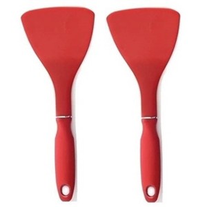 Norpro 10" Heat-Resistant Non-Slip Grip Nylon Turner - The Original Half Spatula - 1 of 4