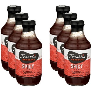 Franklin Barbecue Sauce Spicy - Case of 6 - 18 OZ - 1 of 4
