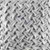 FONTOI 20"*20" Ruched Decor Bed Pillow,Decorative Square Pillows for Bed Couch Sofa, Silver, 20"*5"*20" - 3 of 4