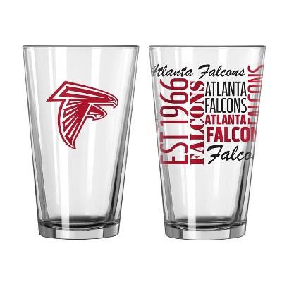 NFL Atlanta Falcons Pint Glass Gift Set - 2pk