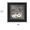 HomeRoots Grateful Heart Black Framed Print Wall Art - 3 of 3