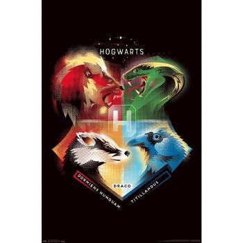 Harry Potter - Hogwarts Floral Poster - Toys & Gadgets - ZiNG Pop Culture