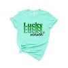 Simply Sage Market Women's Lucky Mama Stacked Short Sleeve Graphic Tee - 3 of 4