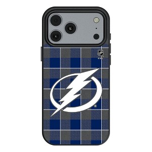 NHL Eastern Conference Teams Plaid MagSafe Compatible Cell Phone Case for Apple iPhone 17 Series - 1 of 4