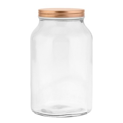 Amici Home Branson Glass Canister, Large, 132oz