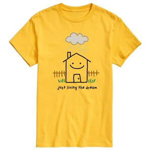 Men's - Instant Message - The Dream Scribble Short Sleeve Graphic T-Shirt - 1 of 4