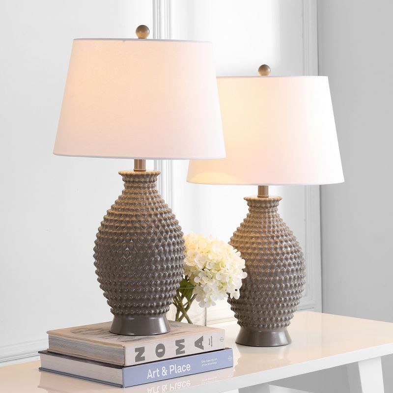 Rosten Table Lamp (Set of 2) - Grey - Safavieh., 4 of 5
