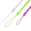 Unique Bargains 3Pcs Tricolor Woven Cord Hand Wrist Strap Lanyard for MP3 Cell Phone Keys - 4 of 4
