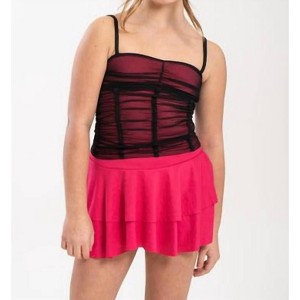 Girl Mesh Corset Tank Top - Cheryl Creations - 1 of 2