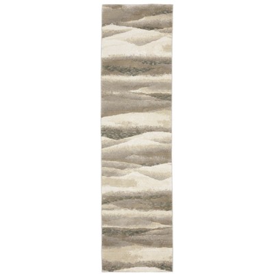 Oriental Weavers Evolution 0982C Beige/ Ivory Indoor Area Rug - 2'6" x 12'