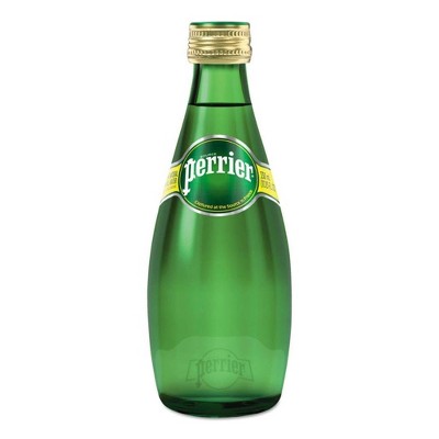 Perrier Sparkling Natural Mineral Water - 11 Oz Glass Bottle (pack Of 12)