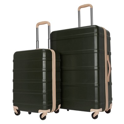 Skyline 2pc Hardside Spinner Luggage Set - Martini Olive