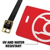 Green Lantern Blackest Night Red Lantern Logo Luggage ID Tags Set of 2 - 4 of 4