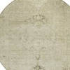 Beige Taupe And Brown Oriental Washable Indoor Outdoor Area Rug - 4 of 4