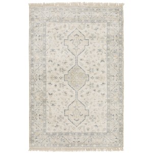 Oriental Weavers Malabar 45304 Beige/ Charcoal Indoor Area Rug - 5' x 8' - 1 of 4
