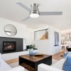 BestParts 48" Low Profile Ceiling Fan with Lights and Remote, Flush Mount, Reversible, Dimmable, 3CCT, Quiet for Indoor/Outdoor Use - 2 of 4