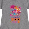- Trolls - Simply Bootiful Poppy Graphic Short Sleeve Fleece Dress - 2 of 4