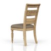Ladder Back Side Chair - Caramel Finish (Set of 2) - 2 of 4